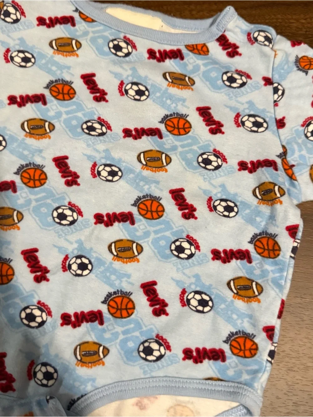 Baby boy vintage Levi’s onesie